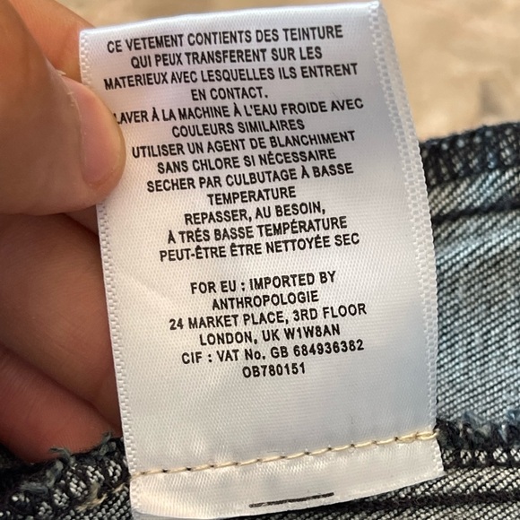 Anthropologie Pilcro & the Letterpress High Rise Denim Legging 25 - Picture 7 of 10